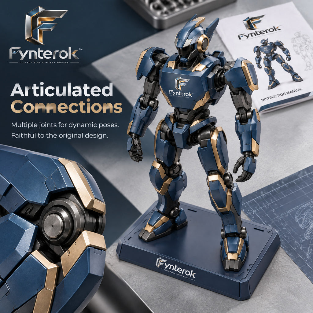 Fynterok™ MechanicalCraft Model Kit – Creative Engineering Building Set for Hobbyists, Collectors, Students & DIY Enthusiasts