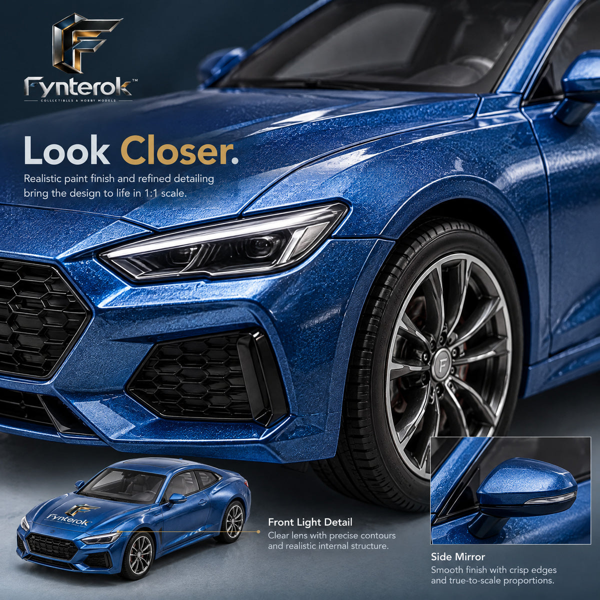 Fynterok™ AutoCraft Vehicle Model Kit – Detailed DIY Vehicle Assembly Set for Hobby Builders, Collectors, Students & Creative Enthusiasts