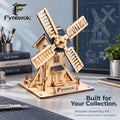 Fynterok™ WoodCraft Assembly Kit – Creative Wooden Building Set for DIY Makers, Hobby Builders, Collectors & Craft Enthusiasts