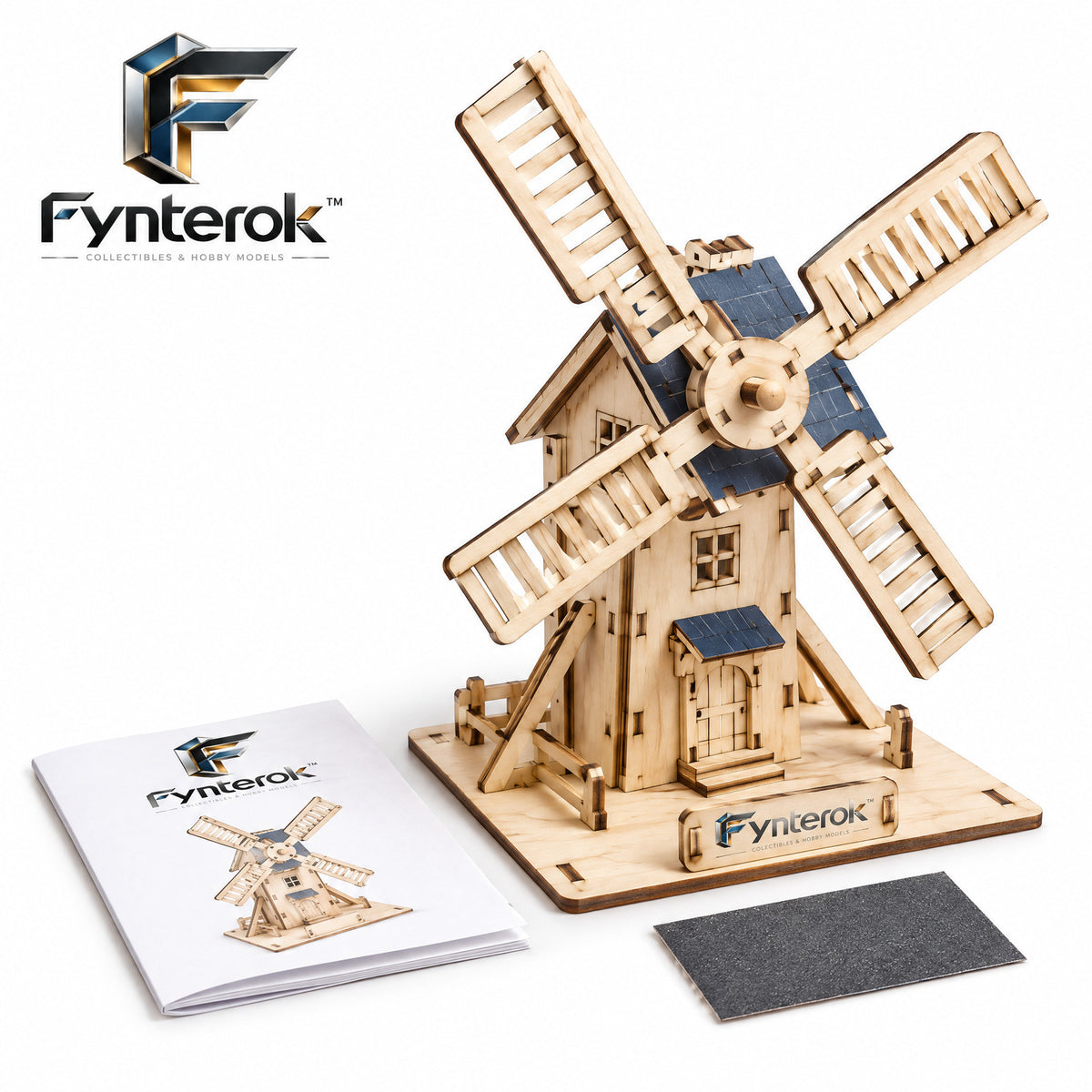 Fynterok™ WoodCraft Assembly Kit – Creative Wooden Building Set for DIY Makers, Hobby Builders, Collectors & Craft Enthusiasts