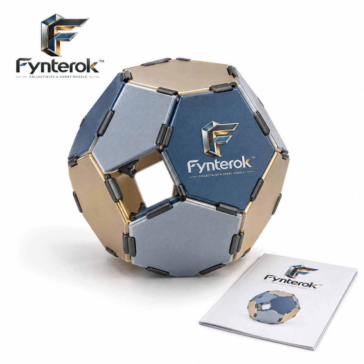 Fynterok™ 3D Vision Puzzle Kit – Creative Three-Dimensional Assembly Puzzle for Hobbyists, Collectors, Students & Family Activities