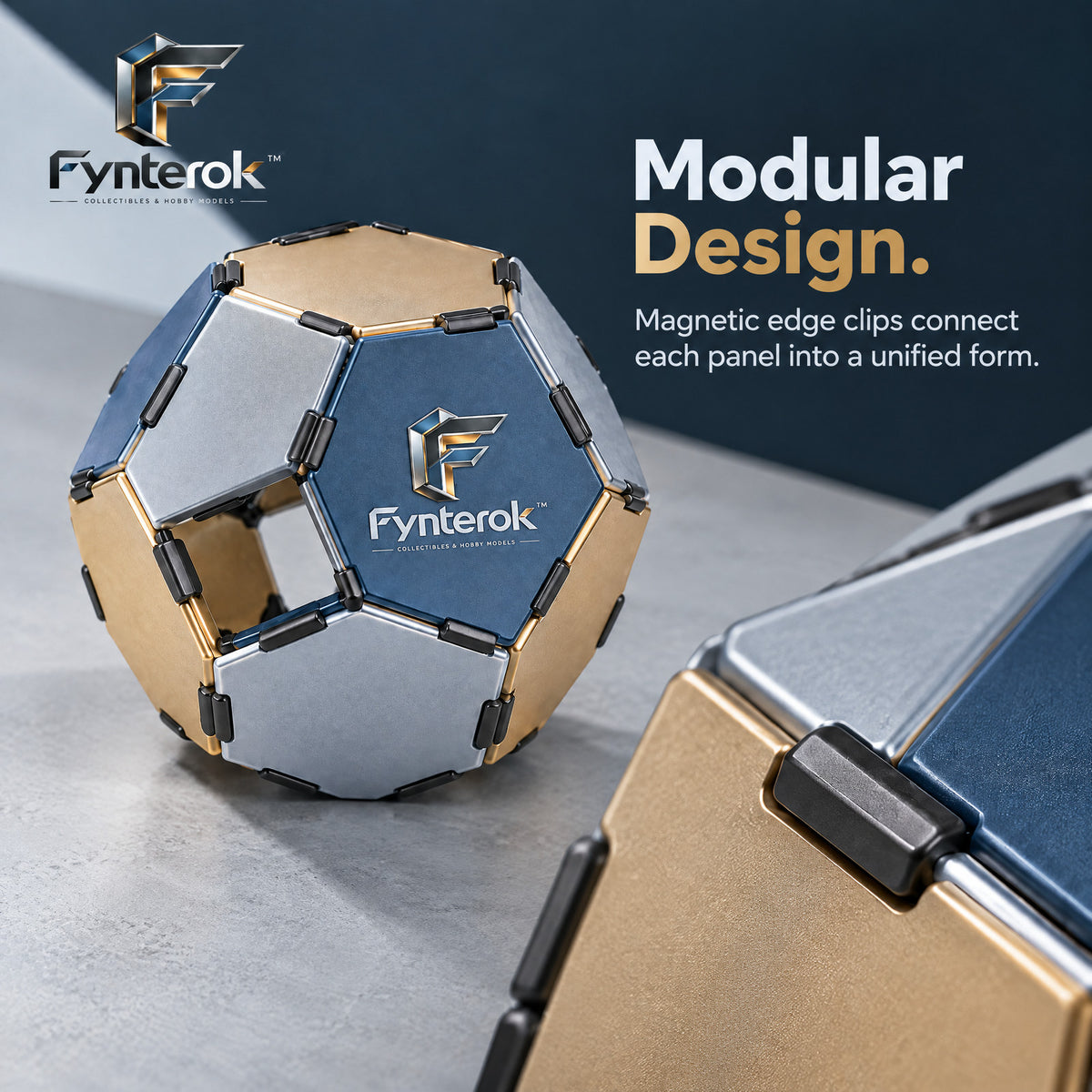 Fynterok™ 3D Vision Puzzle Kit – Creative Three-Dimensional Assembly Puzzle for Hobbyists, Collectors, Students & Family Activities