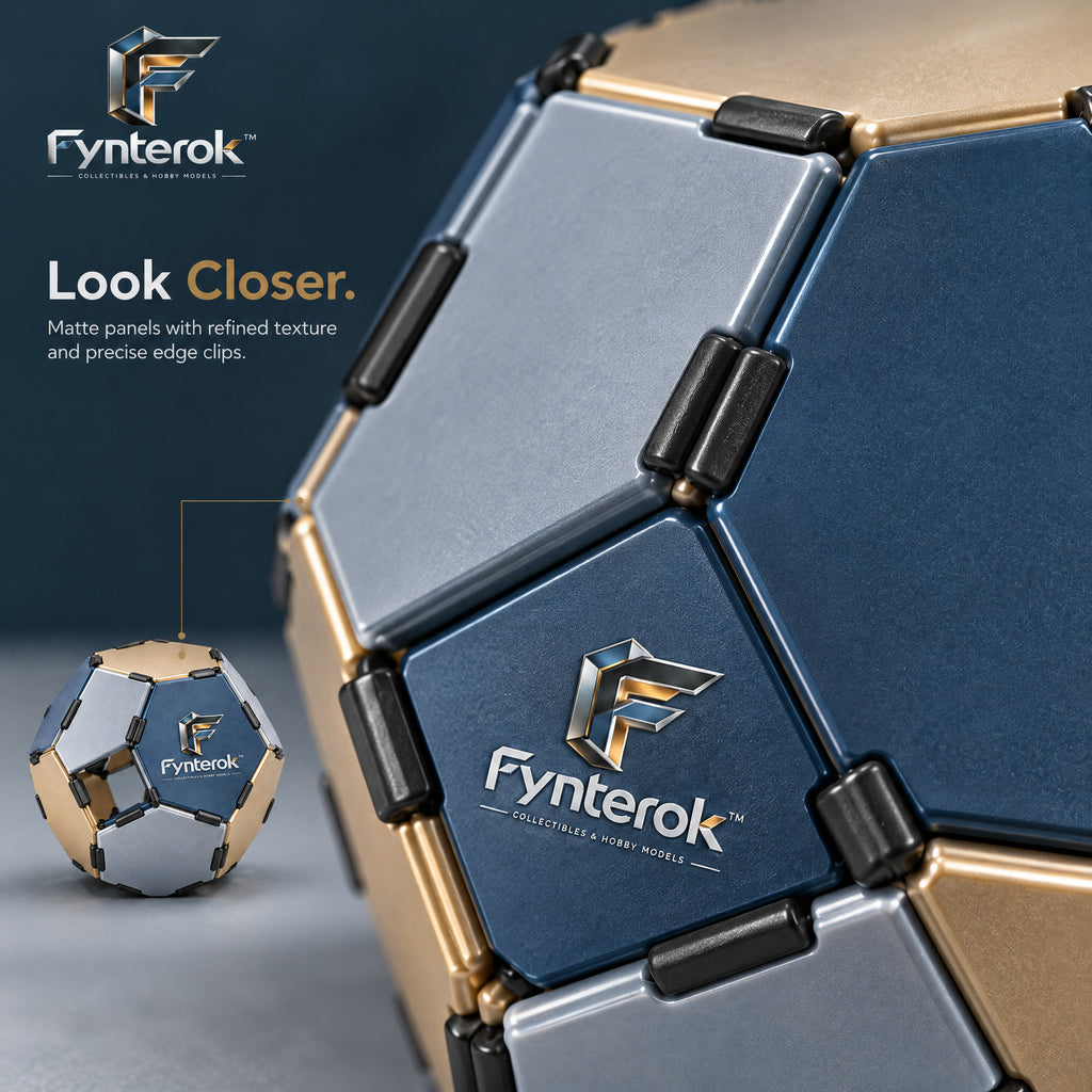 Fynterok™ 3D Vision Puzzle Kit – Creative Three-Dimensional Assembly Puzzle for Hobbyists, Collectors, Students & Family Activities