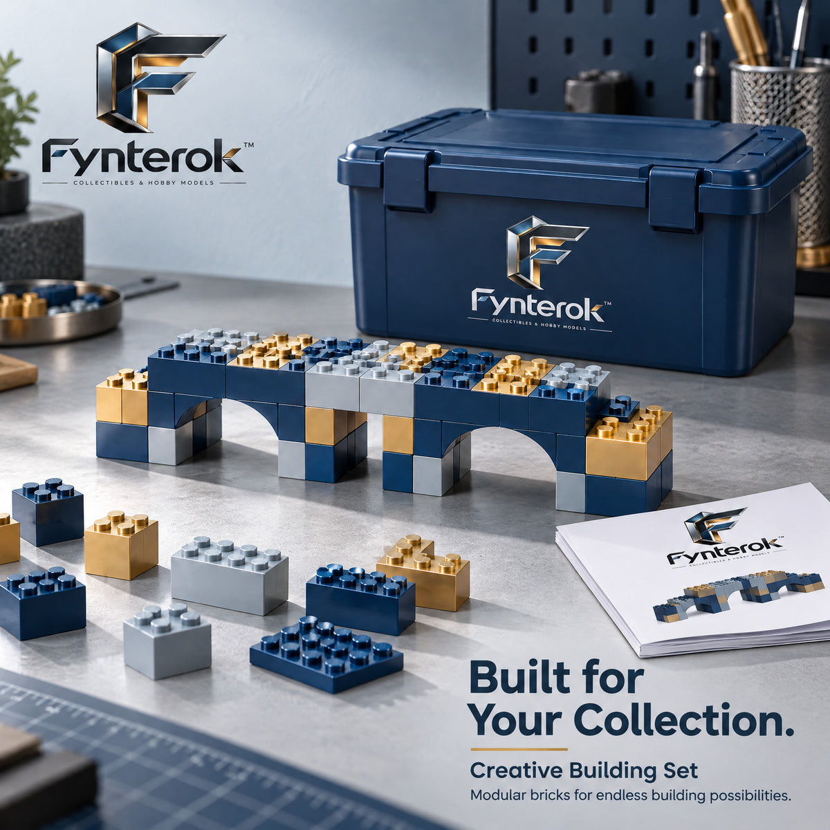 Fynterok™ CreativeBuild Model Set – Imagination-Based Construction Kit for DIY Builders, Students, Hobbyists & Creative Explorers