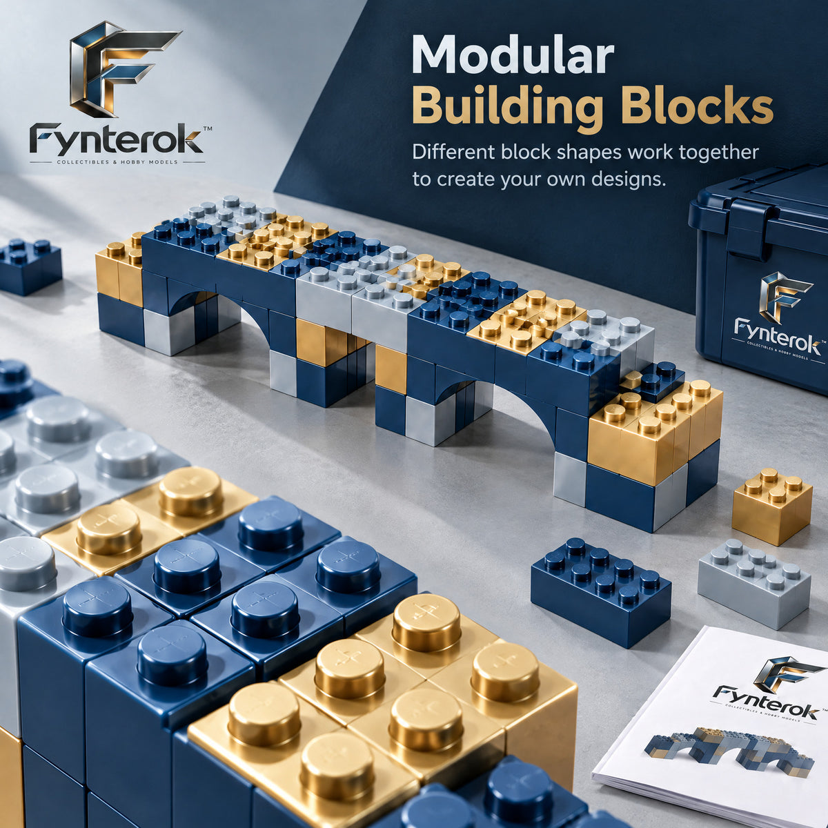 Fynterok™ CreativeBuild Model Set – Imagination-Based Construction Kit for DIY Builders, Students, Hobbyists & Creative Explorers