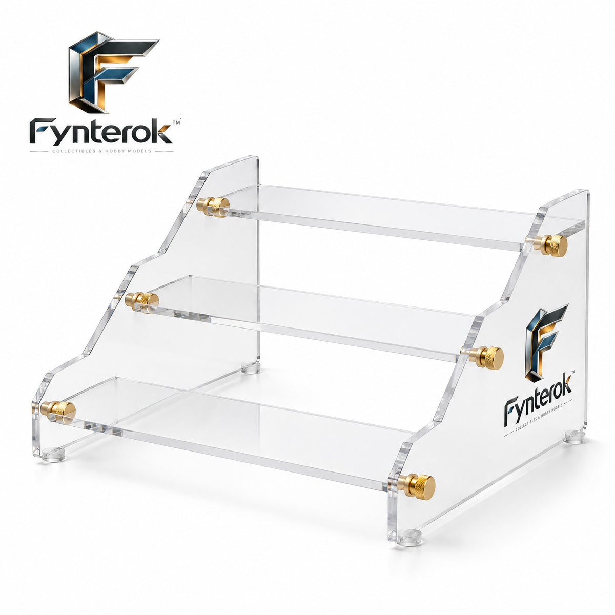 Fynterok™ FigureSpace Display Shelf – Premium Collectible Display Rack for Anime Figures, Mini Models, Statues & Creative Collections